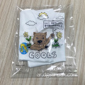 معاد تدويرها حزمة plackbags polybags عرض أكياس خطاف